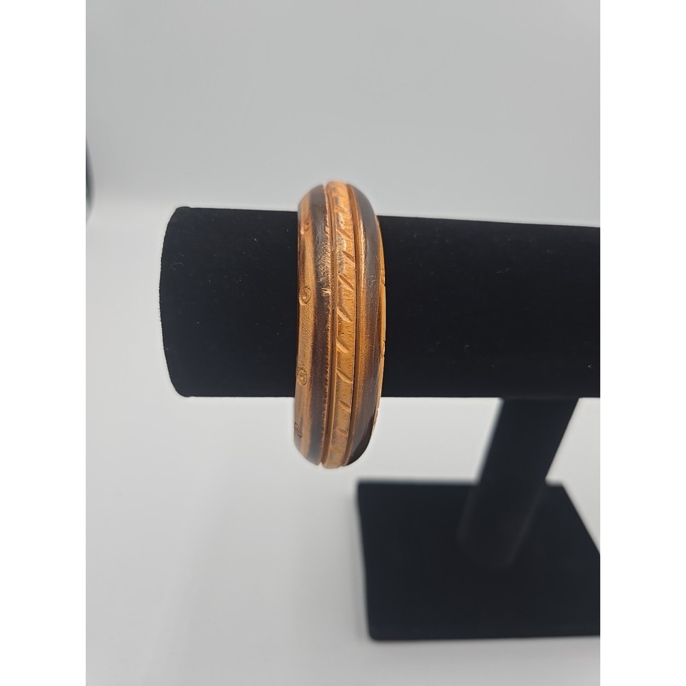 1970s VTG  Wood BANGLE‎ BRACELET